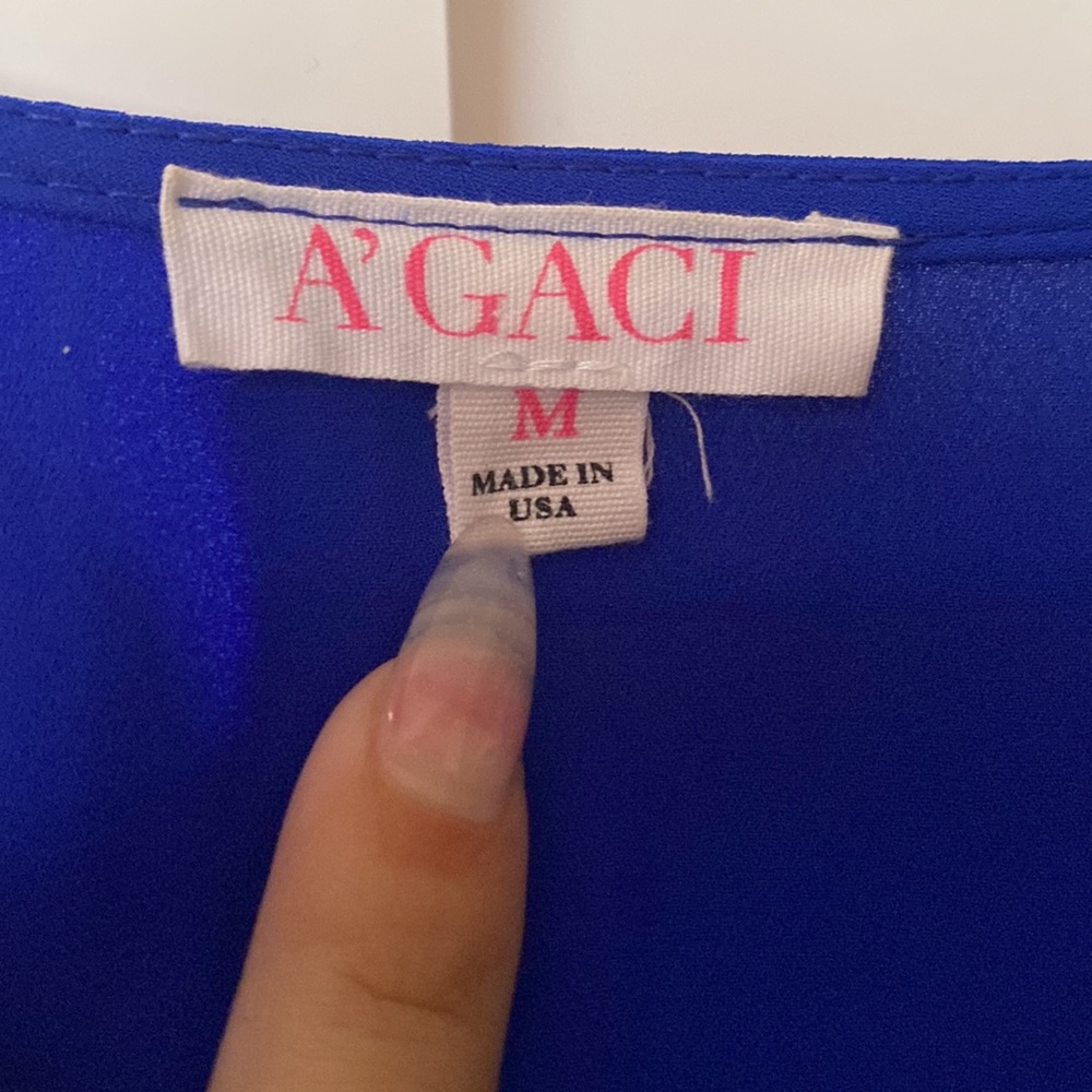 Blue blouse - Picture 4 of 5